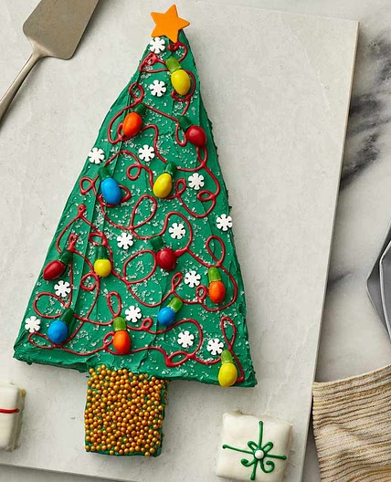 Christmas Tree Cake