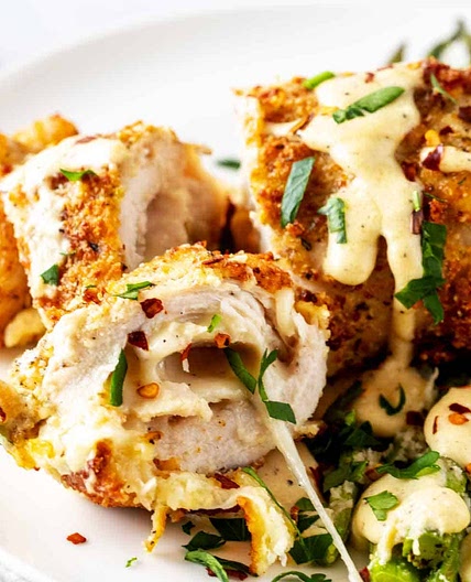 Keto Chicken Cordon Bleu