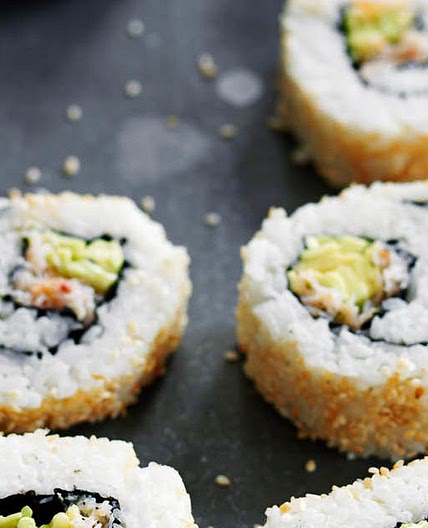 California crab rolls