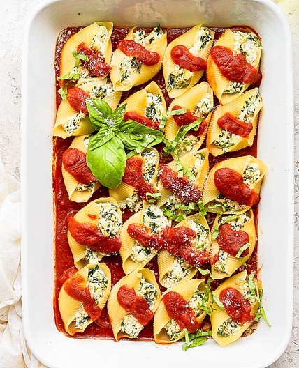 Vegan Stuffed Shells