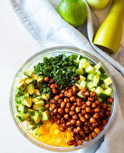 Cucumber Avocado Salad