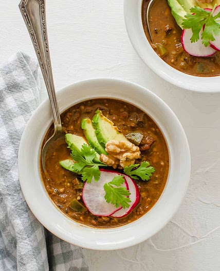 No Bean Chili Recipe (Vegan)