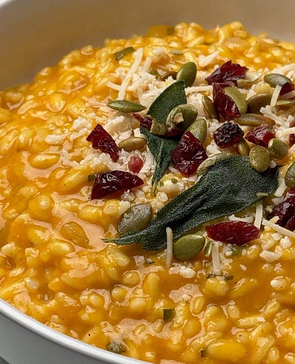 Vegan Pumpkin Risotto