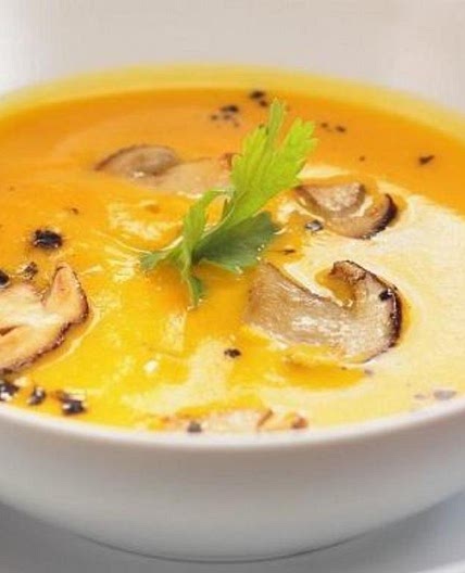Mushroom & Pumpkin Soup