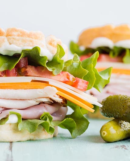 Keto Wonderbread Chaffle Sandwich