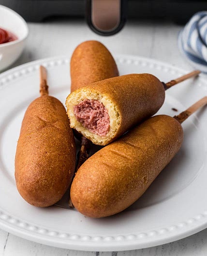 Air Fryer Corn Dogs