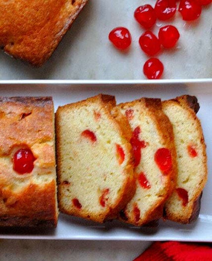 Kirsch Cherry Pound Cake