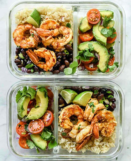 Chipotle Lime Shrimp Bowls