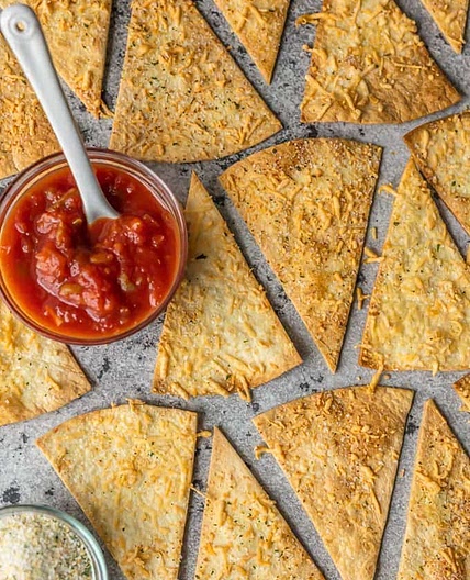 Homemade Tortilla Chips | Baked Tortilla Chips