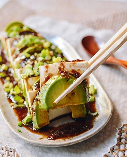 Tofu Avocado Salad