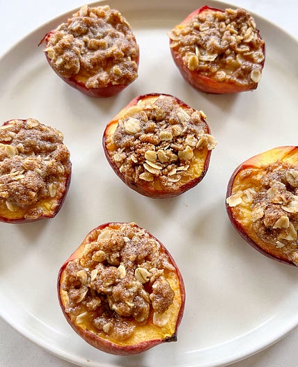 Easy Baked Peaches