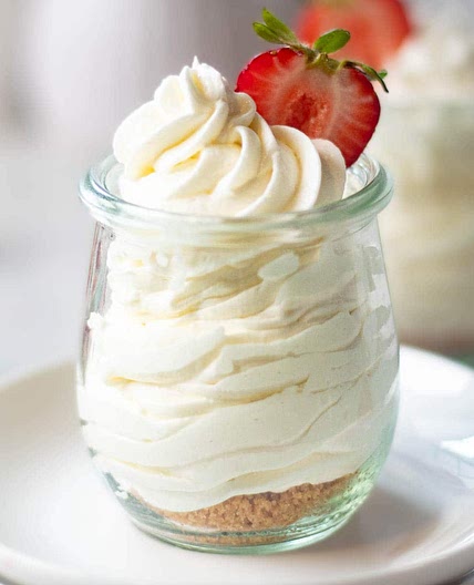 No Bake Cheesecake Mousse Cups Recipe - So Easy!