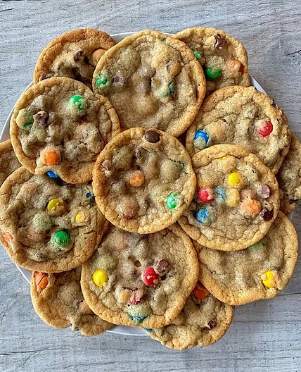 Soft and Chewy Rainbow Cookies