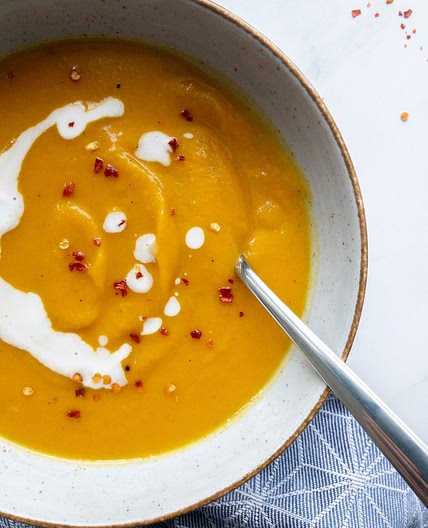 Easy Sweet Potato Pumpkin Soup