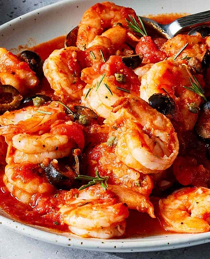 Garlic Shrimp in Tomato Sauce