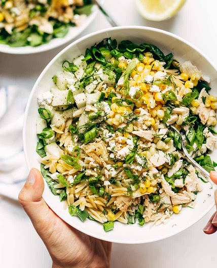 Zippy Orzo Summer Salad