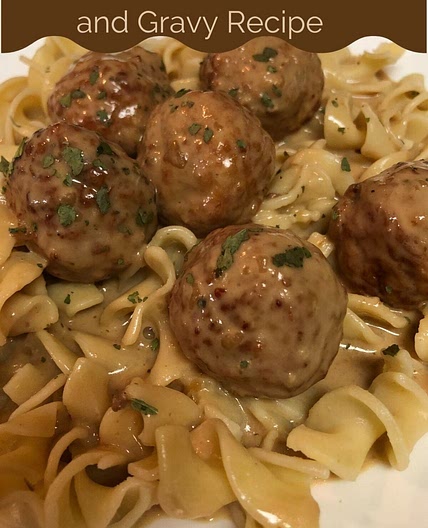 The Best Swedish Meatballs and Gravy Recipe
