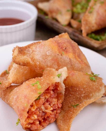 Pizza Wontons