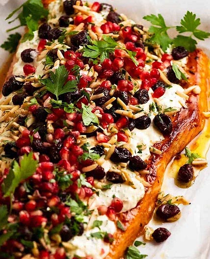 Christmas Baked Salmon