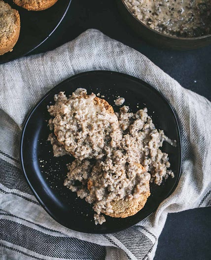 Keto Biscuits and Gravy
