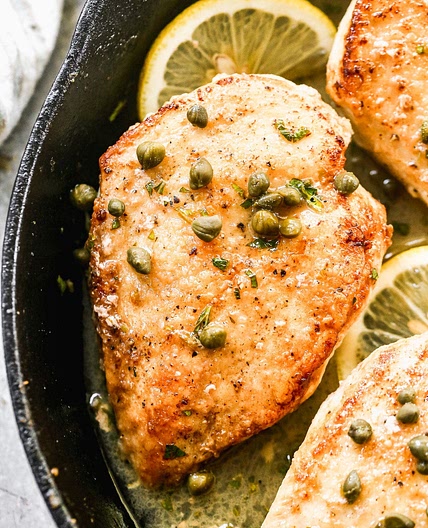 Healthy Chicken Piccata Recipe