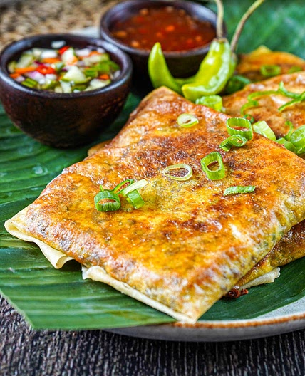 Martabak Telur (Javanese Savory Stuffed Pancakes)