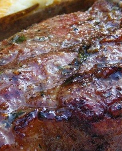 Grilled Lamb with Brown Sugar Glaze