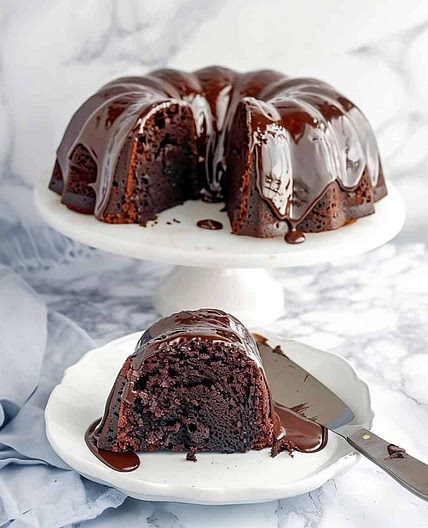 Vegan Chocolate Bundt Cake