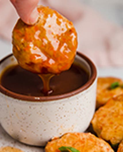 Sweet & Sour Chicken Poppers