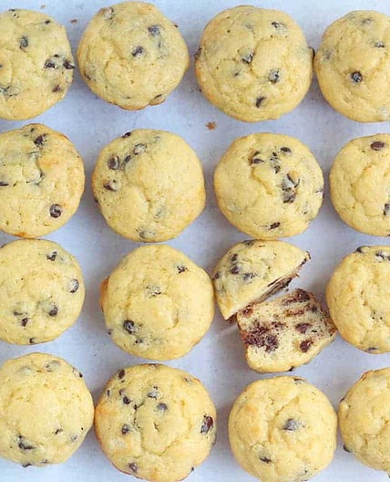 Chocolate Chip Mini Muffins (Little Bites Copycat)