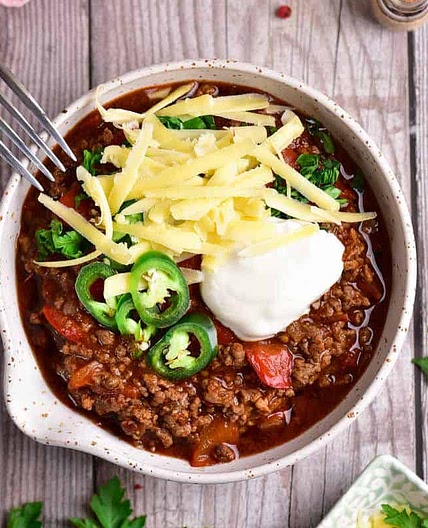 Keto Chili (Award Winning!)