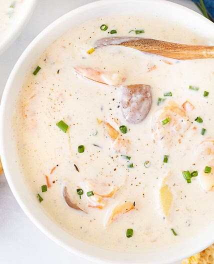 Seafood Chowder - Hearty, Creamy and Easy
