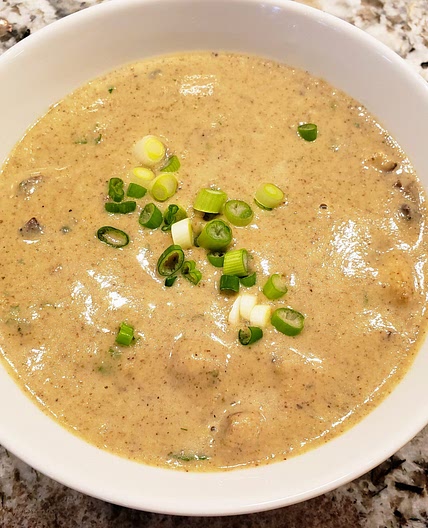 Cream of mushroom soup