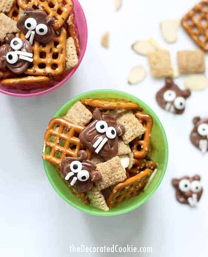 groundhog day snack mix