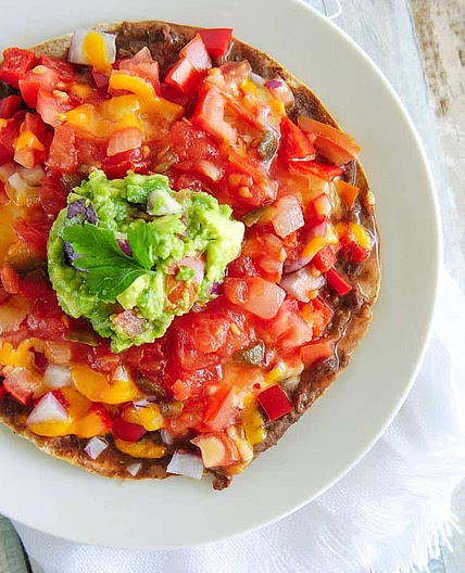 Vegetarian Mexican Pizza