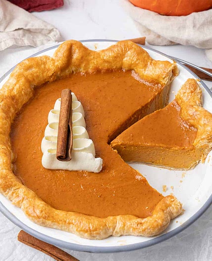 Pumpkin Custard Pie