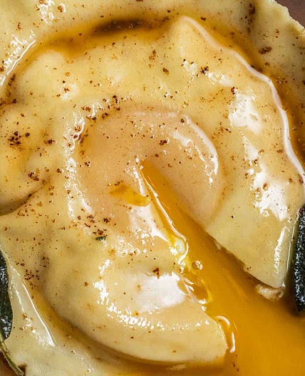 Egg Yolk Ravioli (Raviolo al Uovo)