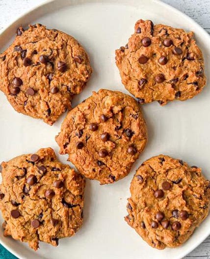 Healthy Chocolate Chip Chickpea Cookies