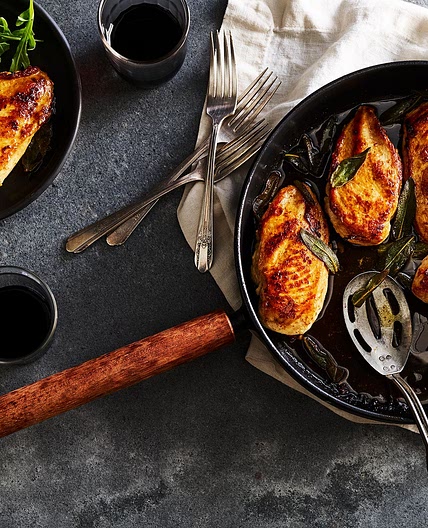 Chicken Breasts With Fresh Sage