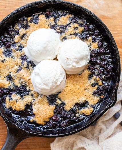 Gluten-Free Blueberry Cobbler