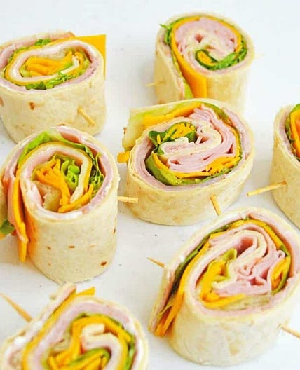 Ham and Cheese Pinwheels - A Kid-Pleasing Lunch!