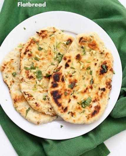 Herb Garlic Flatbread Recipe No Yeast