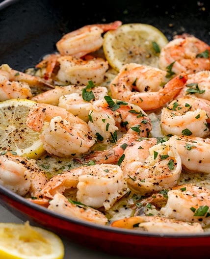 Lemon Garlic Shrimp