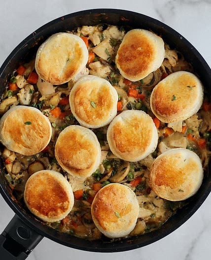 Deconstructed Chicken Pot Pie