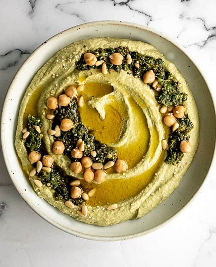 Pesto Hummus