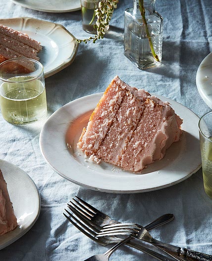 Pink Champagne Cake