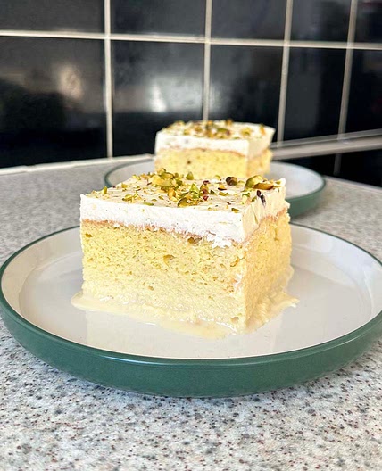 Rasmalai Tres Leches Cake