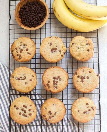 Gluten Free Banana Chocolate Chip Muffins