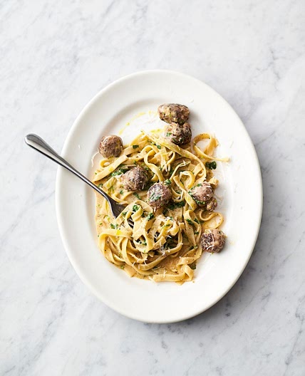 Easy sausage carbonara