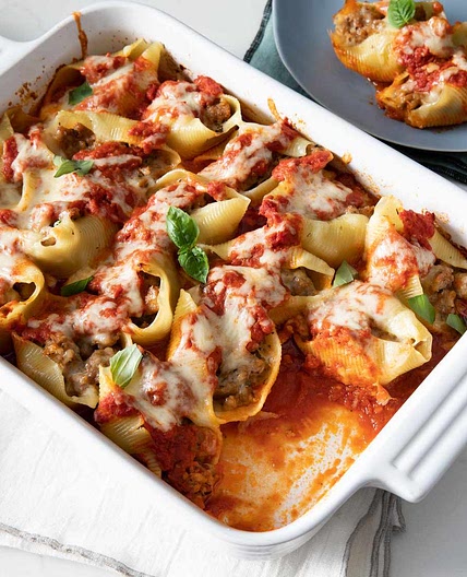 Italian Sausage Stuffed Shells